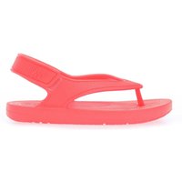 Fitflop Girls Girl's Fit Flop iQushion Ergonomic Back Strap Flip Flops in Orange - Size UK 7 Infant