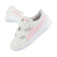 Puma Junior Smash V2 Buck Shoes - White