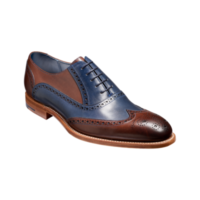 Valiant Multi - Ebony / Navy Hand Painted, 10.5