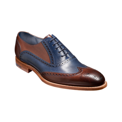 Valiant Multi - Ebony / Navy Hand Painted, 10.5