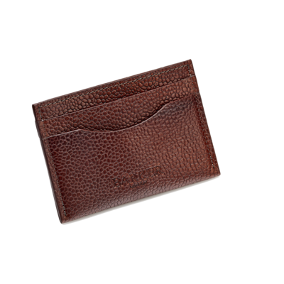 Card Holder Curved - Cherry Grain