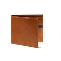 Bifold Wallet One Stripe - Antique Rosewood Calf