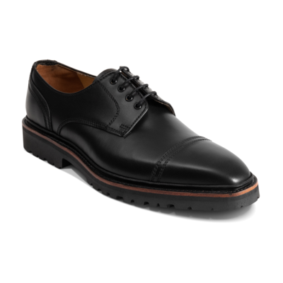 Appleby - Black Calf, 10 / F / 10mm Vibram sole