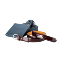 Plain Belt - Burgundy Hi-Shine