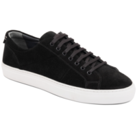 Archie - Black Suede, 8 / F