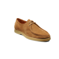 Vigo - Tan Suede Caramel Sole, 44.5 / F / Rubber Sole