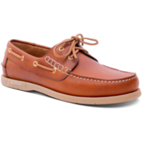 Wallis - Tan Pull Up, 9 / F / Rubber Sole