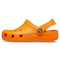 Crocs Classic Clog Toddler Sandal, Orange, Size 9 Younger