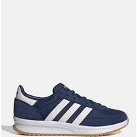 Adidas Run 70S 2.0 Leather Trainers Dark Blue