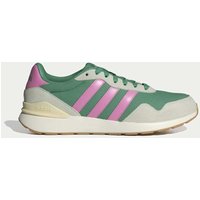 Adidas Run 60s 4.0 Leather Trainers Green Mix