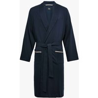 Boss Pure Cotton Dressing Gown Navy