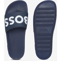 Boss Logo Sliders Navy Mix