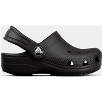 Crocs Kids' Classic Clogs (11 Small - 6 Large) Black