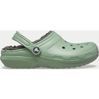 Crocs Classic Fleece Lined Clogs Green