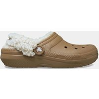 Crocs Classic Fleece Lined Clogs Brown
