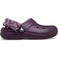 Crocs Classic Fleece Lined Clogs Plum