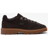 Lacoste Suede Lace Up Chukka Trainers Brown Mix