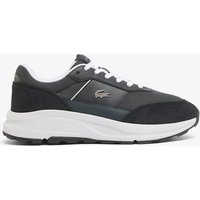 Lacoste Run Set Lace-Up Trainers Black/Grey