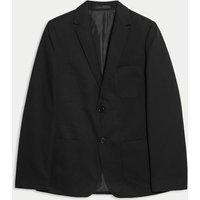 M&S Senior Boys' Slim Fit School Blazer (9-18 Yrs) Black