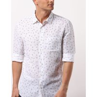 M&S LS PRINTED DRAGONFLY White Mix