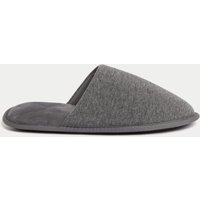 M&S Mule Slippers with Freshfeet™ Light Grey