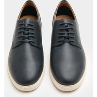 M&S Contrast Sole Derby Shoes Navy