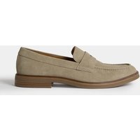 M&S Suedette Loafers Stone