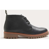 M&S Leather Chukka Boots Black