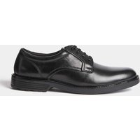 M&S Airflex™ Leather Derby Shoes Black