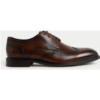 M&S Leather Brogues Brown