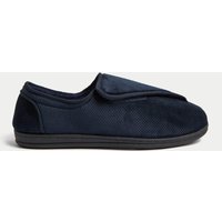 M&S Riptape Slippers with Freshfeet™ Navy