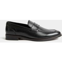 M&S Leather Loafers Black