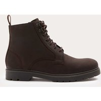 M&S Nubuck Waterproof Casual Boots Dark Brown