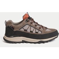 M&S Waterproof Walking Shoes Brown Mix