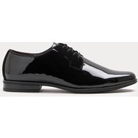 M&S Patent Derby Shoes Black