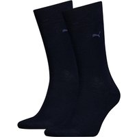 Puma 2 Pack Classic Cotton Rich Socks Navy
