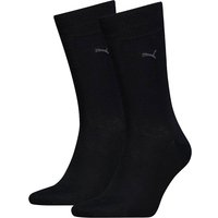 Puma 2 Pack Classic Cotton Rich Socks Black