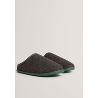 Ted Baker Felt Mule Slippers Charcoal