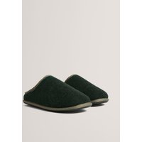 Ted Baker Felt Mule Slippers Khaki