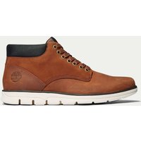 Timberland Bradstreet Chukka Leather Walking Boots Dark Orange