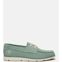 Timberland Grafton Bay Leather Boat Shoes Green