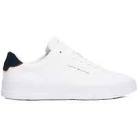 Tommy Hilfiger TH Court Leather Trainers White