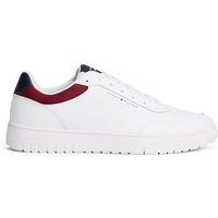 Tommy Hilfiger TH Basket Core Leather Trainers White