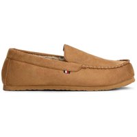 Tommy Hilfiger Suede Slip-On Loafers Tan