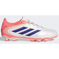 adidas Junior Copa League Firm Ground Football Boot, White, Size 1 Older