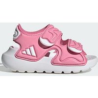 adidas Altaswim 3 Sandals Infants, Pink, Size 8 Younger