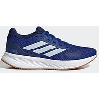 adidas Boys Junior Runfalcon 5 Trainers, Royal Blue/White/Dark Blue, Size 3.5 Older