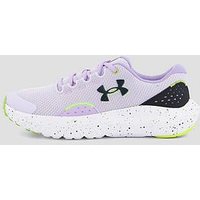 UNDER ARMOUR Junior Girls Running Surge 4 Trainers, Purple, Size 4 Older