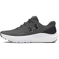 UNDER ARMOUR Junior Boys Running Surge 4 Trainers, Grey, Size 5.5 Older