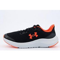 UNDER ARMOUR Junior Boys Pursuit 4 Trainers, Black / Anthracite / Ares Red, Size 5.5 Older